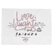 Grand Sac Cadeau Amour, rire et FRIENDS™ (Dos)