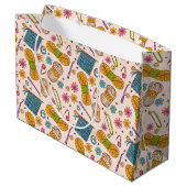 Grand Sac Cadeau Amour tricot (Dos Angle)