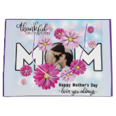 Grand Sac Cadeau Amour Vous Toujours Maman Personnalisé Fête des mè (Devant)