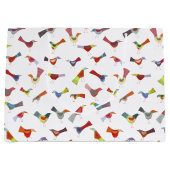 Grand Sac Cadeau Amusant Rainbow Bird (Devant)