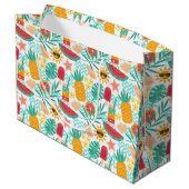 Grand Sac Cadeau Amusement d'été (Dos Angle)