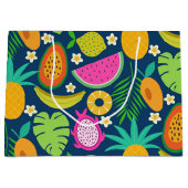 Grand Sac Cadeau Ananas tropical Banana (Devant)