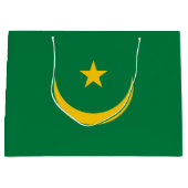 Grand Sac Cadeau Ancien drapeau de Mauritanie (Devant)