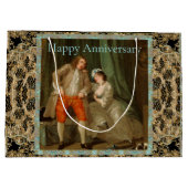 Grand Sac Cadeau Ancien Monde Romantique Élégant Toutes Les Occasio (Dos)