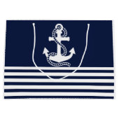 Grand Sac Cadeau Ancre (Devant)