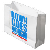 Grand Sac Cadeau Anderson Tombe (Devant Angle)