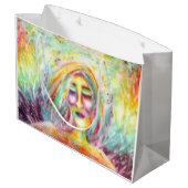 Grand Sac Cadeau "Ange art d'imperfection" par Victoria Lynn Hall (Dos Angle)