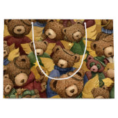 Grand Sac Cadeau Ange Bears (Devant)