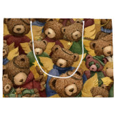 Grand Sac Cadeau Ange Bears (Dos)