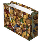 Grand Sac Cadeau Ange Bears (Dos Angle)