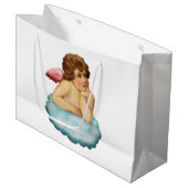 Grand Sac Cadeau Angel Cloud (Devant Angle)