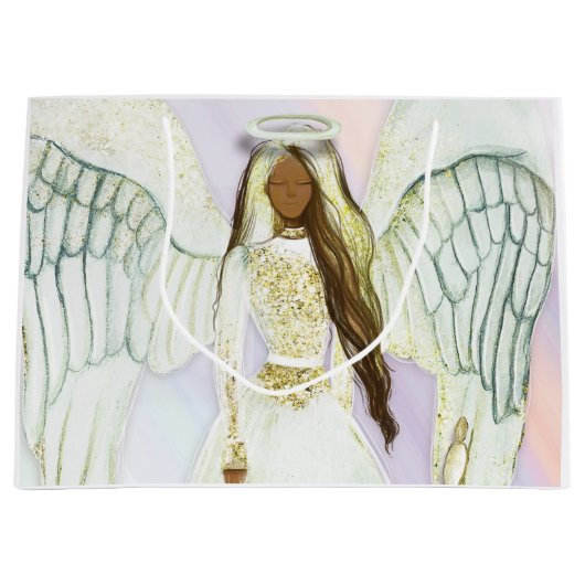 Grand Sac Cadeau Angelic Tissue Paper (Devant)