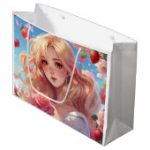 Grand Sac Cadeau Animé (Devant Angle)