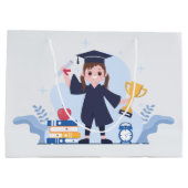 Grand Sac Cadeau année d'inscription à l'école supérieure (Dos)