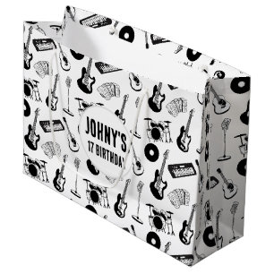 Grand Sac Cadeau Annianniversaire des instruments de musique