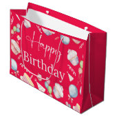 Grand Sac Cadeau Anniversaire (Devant Angle)