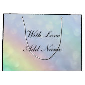 Grand Sac Cadeau Anniversaire de la mère-mère personnalisée (Dos)