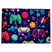 Grand Sac Cadeau Anniversaire de Retro Gamer Arcade (Dos)