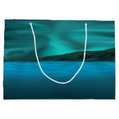 Grand Sac Cadeau Anniversaire des baleines (Dos)