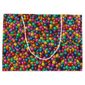 Grand Sac Cadeau Anniversaire des filles afro-américaines (Dos)