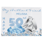 Grand Sac Cadeau Anniversaire du diamant (Dos)