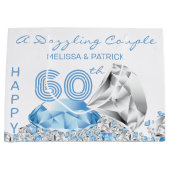 Grand Sac Cadeau Anniversaire du diamant (Devant)