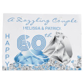 Grand Sac Cadeau Anniversaire du diamant (Dos)