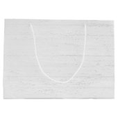 Grand Sac Cadeau Anniversaire Frontière Collie sur bois (Dos)