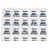 Grand Sac Cadeau Anniversaire Narwhal (Devant)