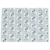 Grand Sac Cadeau Anse Bleue (Devant)