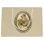 Grand Sac Cadeau Antique Mariée (Devant)