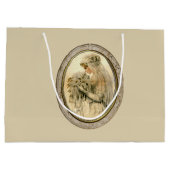 Grand Sac Cadeau Antique Mariée (Dos)