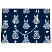 Grand Sac Cadeau Anubis égyptien antique (Devant)