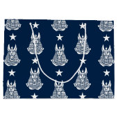 Grand Sac Cadeau Anubis égyptien antique (Dos)