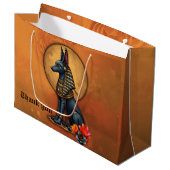 Grand Sac Cadeau Anubis in the moonlight,  (Devant Angle)