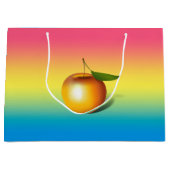 Grand Sac Cadeau Apple 3-d (Devant)