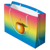 Grand Sac Cadeau Apple 3-d (Dos Angle)