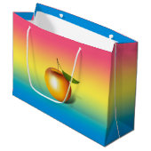 Grand Sac Cadeau Apple 3-d (Devant Angle)