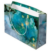 Grand Sac Cadeau Aqua Brume I (Dos Angle)