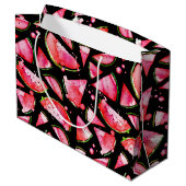 Grand Sac Cadeau Aquarelle 2 (Dos Angle)