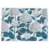 Grand Sac Cadeau Aquarelle d'hydrangée blanche (Dos)