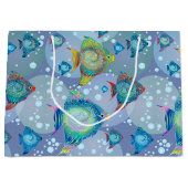 Grand Sac Cadeau Aquarium (Devant)