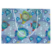 Grand Sac Cadeau Aquarium (Dos)
