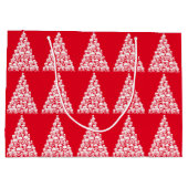 Grand Sac Cadeau Arbre Skully Xmas (Dos)