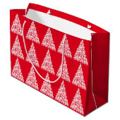 Grand Sac Cadeau Arbre Skully Xmas (Dos Angle)