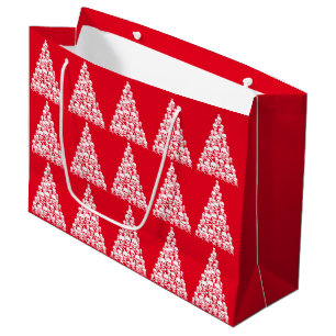 Grand Sac Cadeau Arbre Skully Xmas