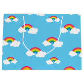 Grand Sac Cadeau Arc-en-ciel (Devant)