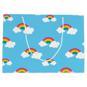 Grand Sac Cadeau Arc-en-ciel (Dos)