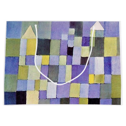 Grand Sac Cadeau Architecture, Paul Klee (Devant)
