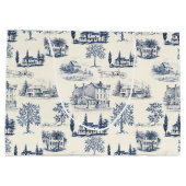 Grand Sac Cadeau Architecture Toile Immobilier (Dos)